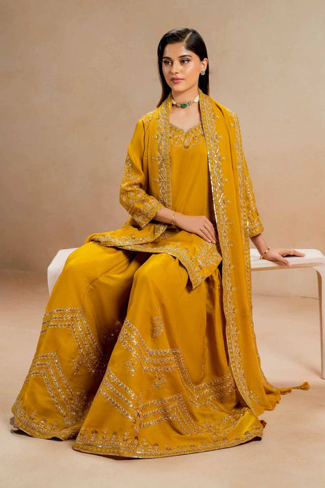 3 Piece - Embroidered Suit - 42308011