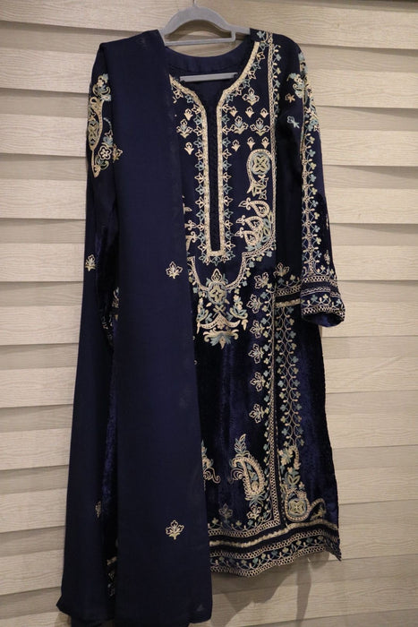 HK Dhanak pure pallachi silk 3 piece