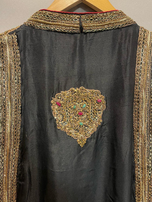 Embroidered zari silk