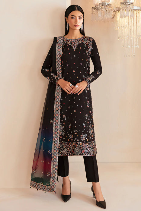 Premium Embroidered Raw Silk UR-7045 3 Pieces