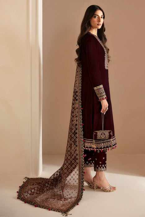 EMBROIDED VELVET FORMAL VF-2022