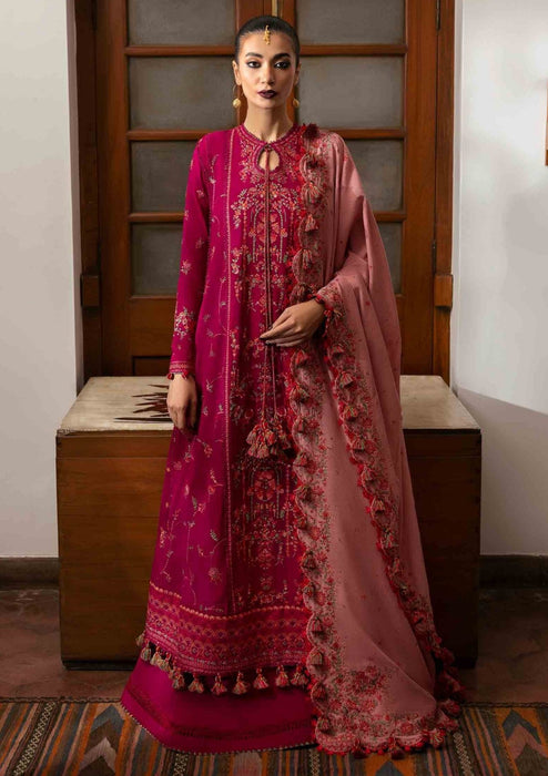 Hussain Rehar Winter Collection - Karandi-A/W24-Amani