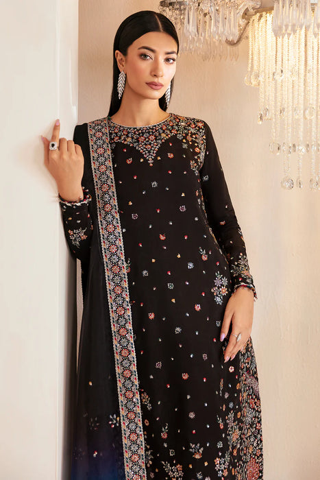 Premium Embroidered Raw Silk UR-7045 3 Pieces