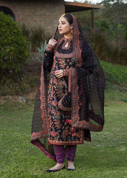 Hussain Rehar 3 Piece Lawn Embriodered Siyaan