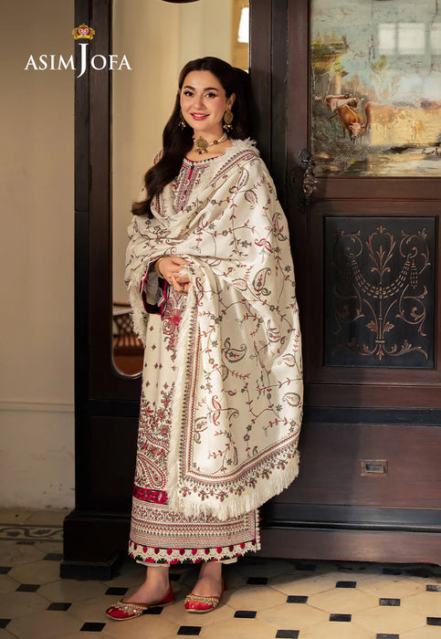 AJKI-08 EMBROIDERED TWILL 3 PC