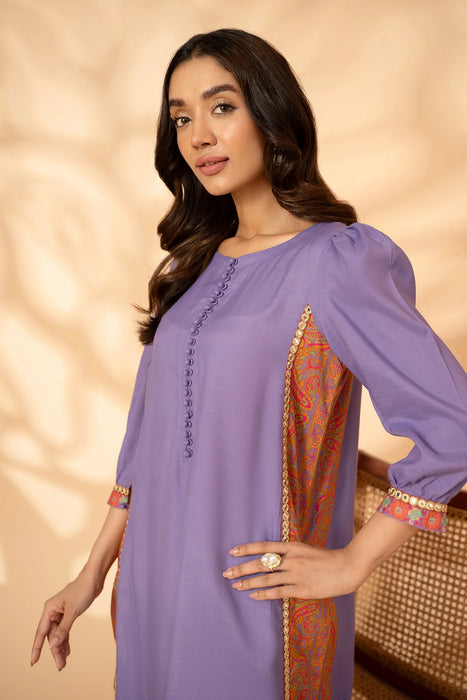 Embroidered Silk Shirt with Trouser CNP-4-19S 2-PC