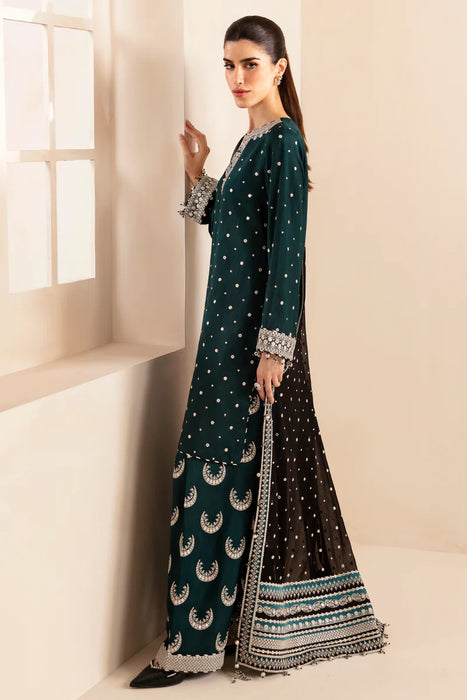 Premium Embroidered Raw Silk UR-7035 3 Pieces