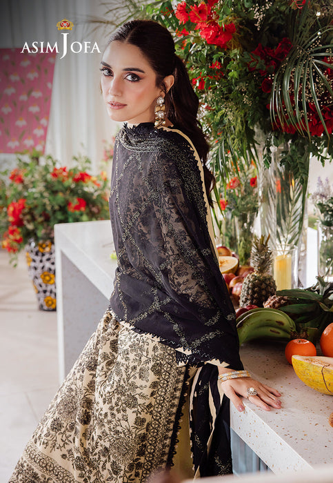 AJURD-09 EMBROIDERED LAWN 3 PCS